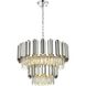 Willow 8 Light 24 inch Chrome Chandelier Ceiling Light