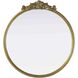 Naomi 38 X 36 inch Antique Brass Mirror