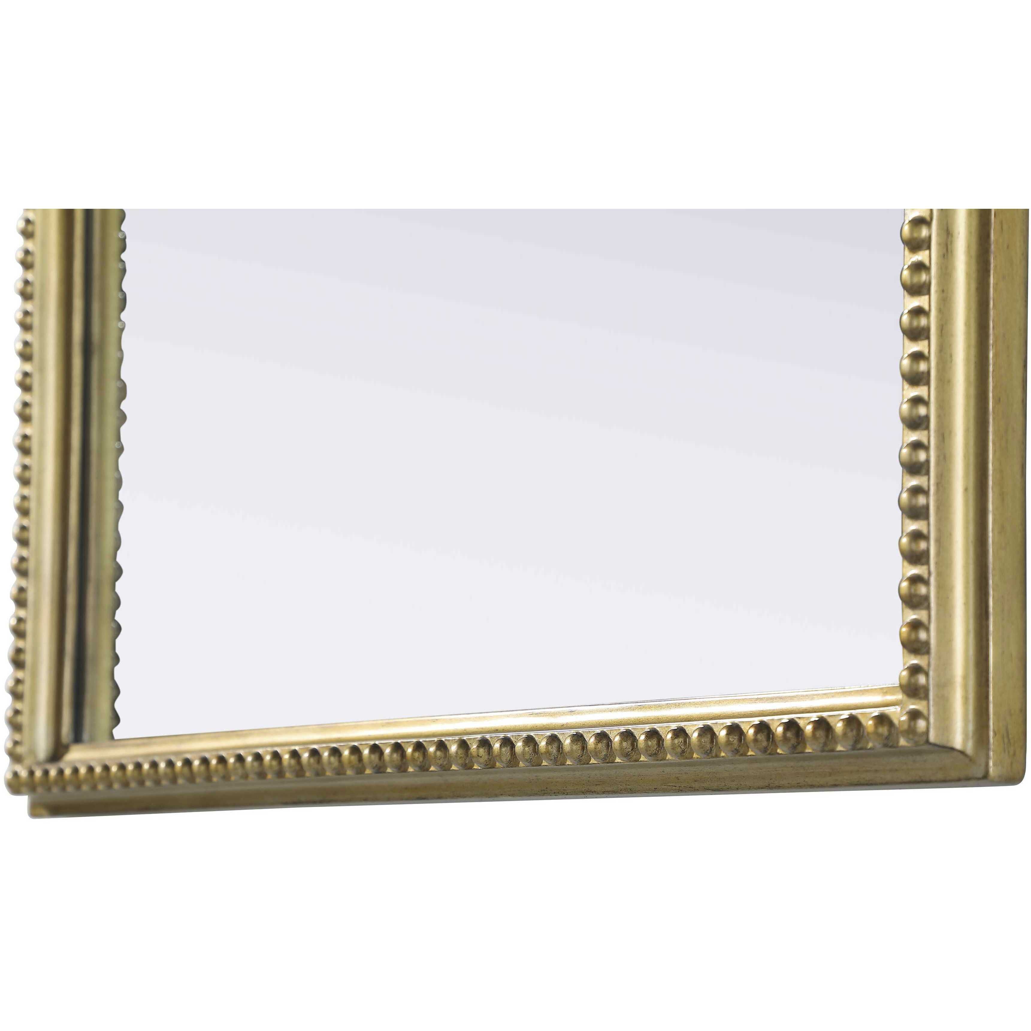 Naomi 42 X 27 inch Antique Brass Mirror