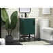 Eugene 19 X 18 X 33.5 inch Green Vanity Sink Set