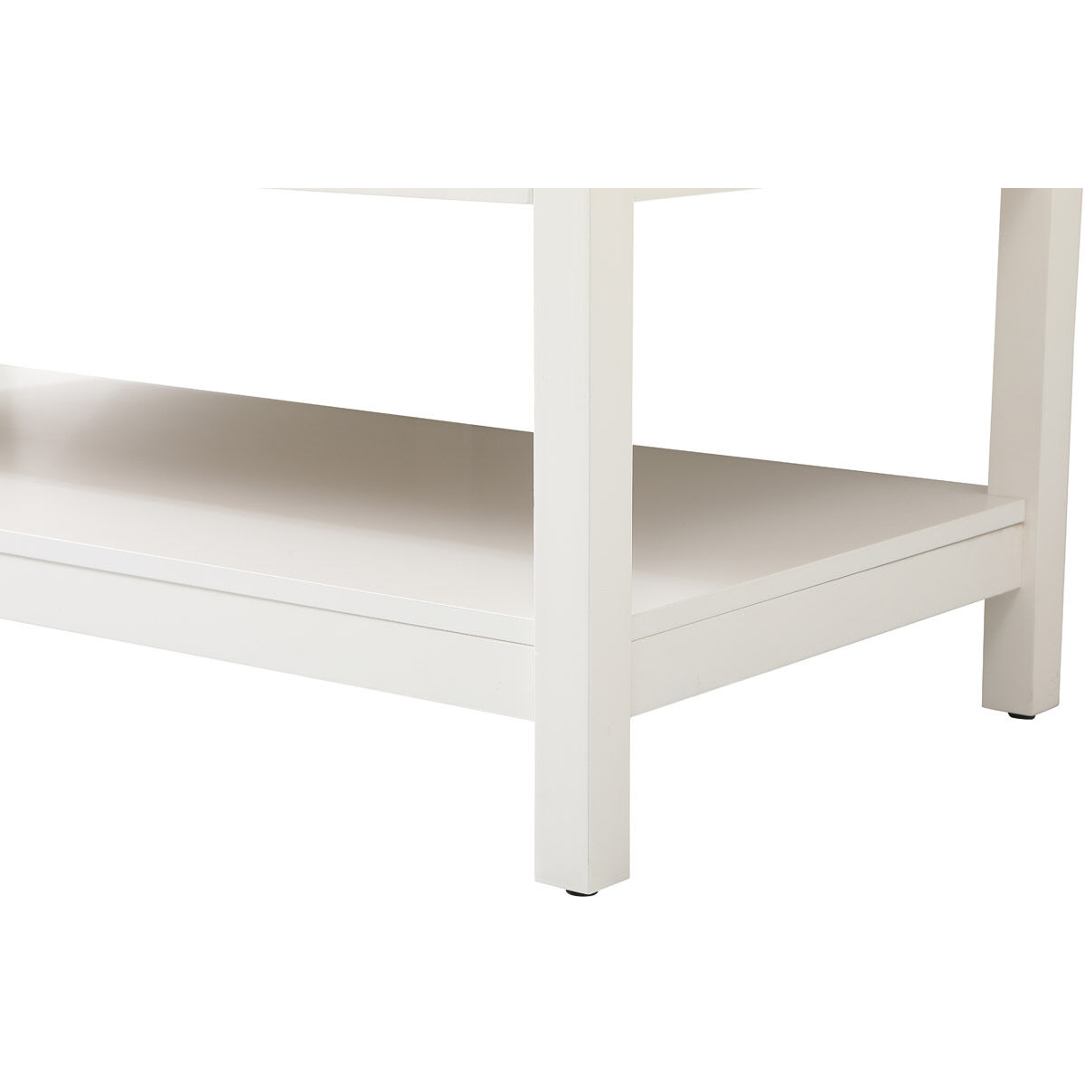 Sinclaire 48 X 22 X 34 inch White Vanity Sink Set