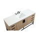 Eugene 60 X 22 X 33.5 inch Mango Wood Vanity Sink Set