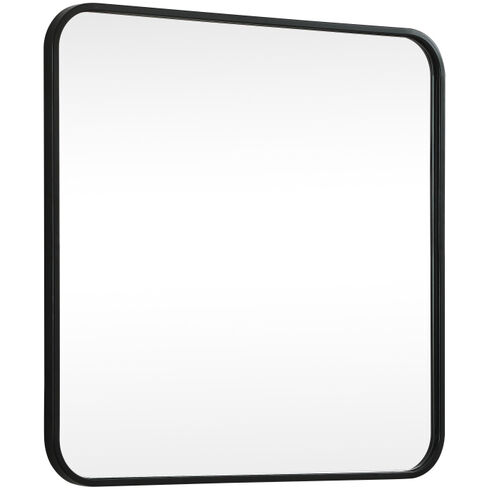 Evermore 24 X 24 inch Black Vanity Mirror
