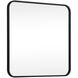 Evermore 24 X 24 inch Black Vanity Mirror