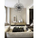 Vera 18 Light 32 inch Black Pendant Ceiling Light