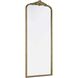 Naomi 72 X 30 inch Antique Brass Mirror