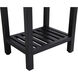 Raya 18 X 14 X 34 inch Black and White Vanity Sink Set