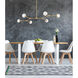 Zayne 6 Light 49 inch Gold Pendant Ceiling Light