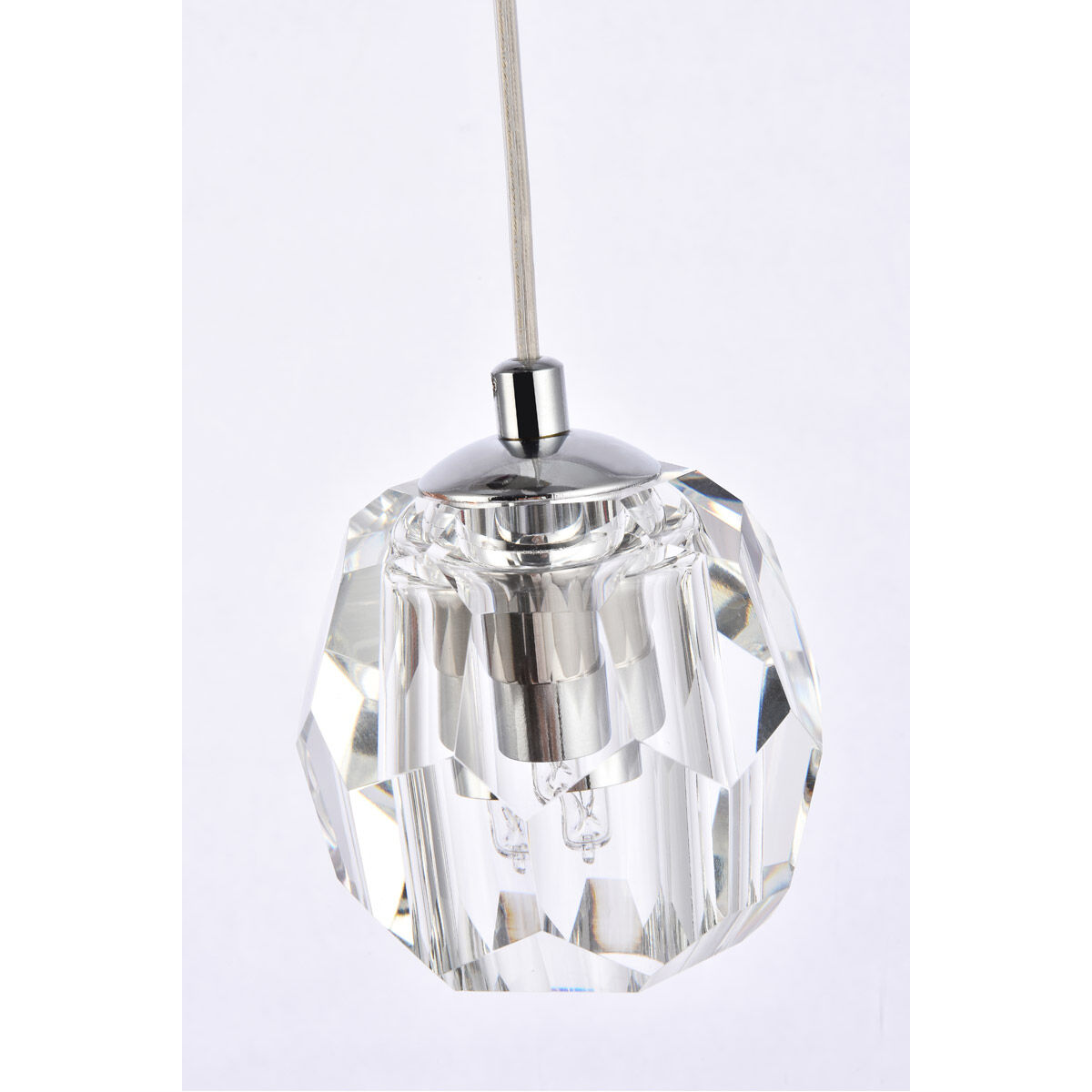 Eren 3 Light 11.8 inch Chrome Pendant Ceiling Light