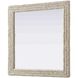 Marlowe 36 X 36 inch Linen White Mirror