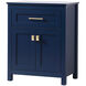 Adian Blue Bathroom Storage Cabinet