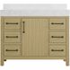 Nathan 42 X 34 inch Honey Brown Bathroom Vanity Cabinet