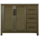 Alina 42 X 34 inch Hazel Oak Bathroom Vanity Cabinet