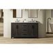 Alina 60 X 34 inch Chocolate Oak Bathroom Vanity Cabinet