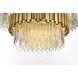 Willow 16 Light 40 inch Satin Gold Chandelier Ceiling Light
