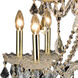 Giselle 12 Light 28 inch Gold Dining Chandelier Ceiling Light