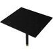 Ronan 39.5 X 31.5 inch Black and Gold Pub Table