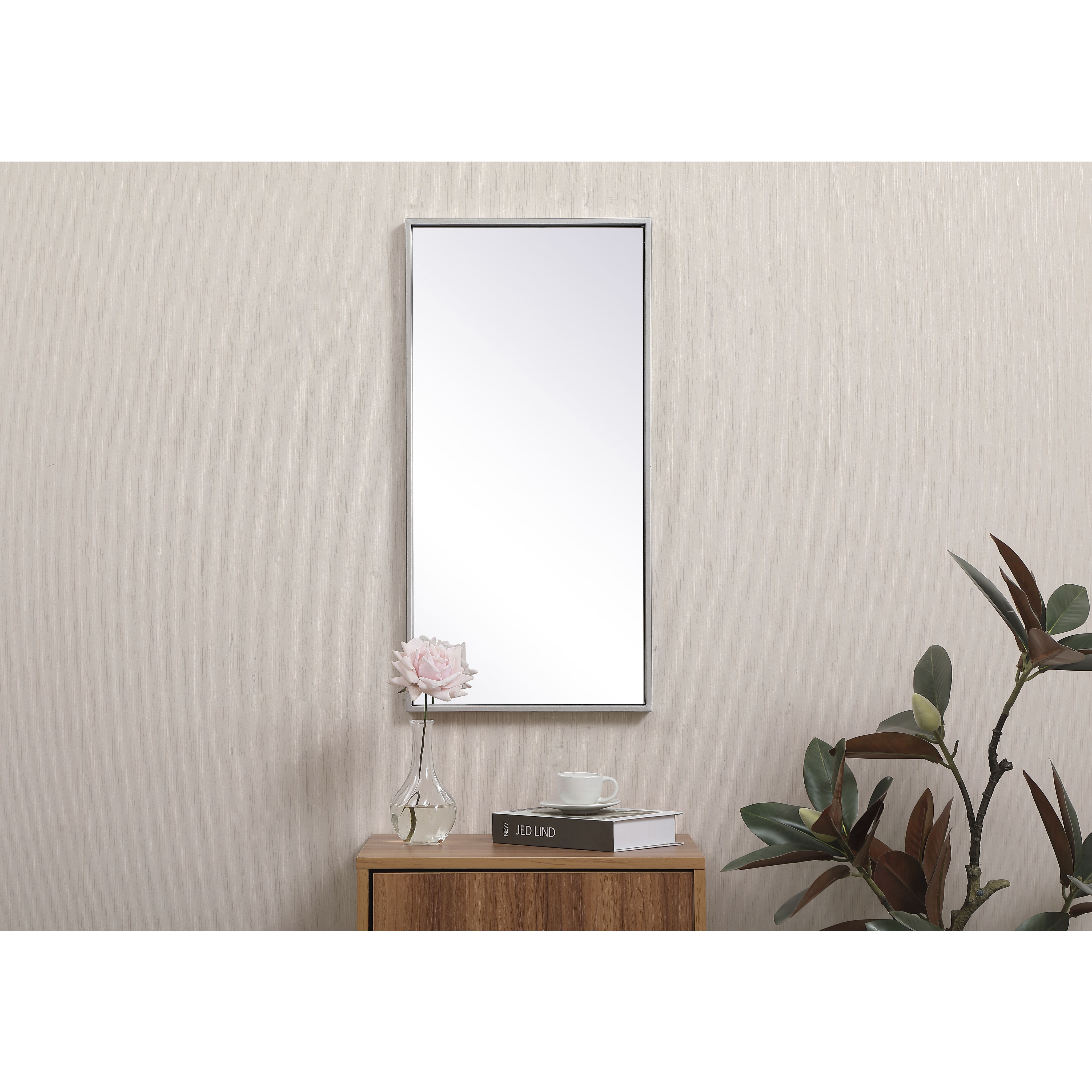 Monet 28 X 28 inch Sliver Wall Mirror in Silver