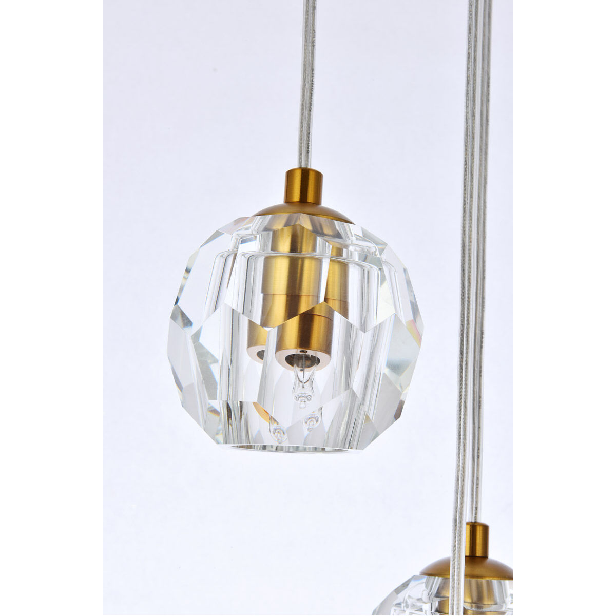 Eren 24 Light 19 inch Gold Pendant Ceiling Light