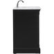 Clarence 42 X 21.5 X 35 inch Black Vanity Sink Set