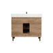 Baldwin 42 X 22 X 34 inch Natural Oak Vanity Sink Set