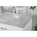 Americana 72 X 22 X 35 inch White Vanity Sink Set