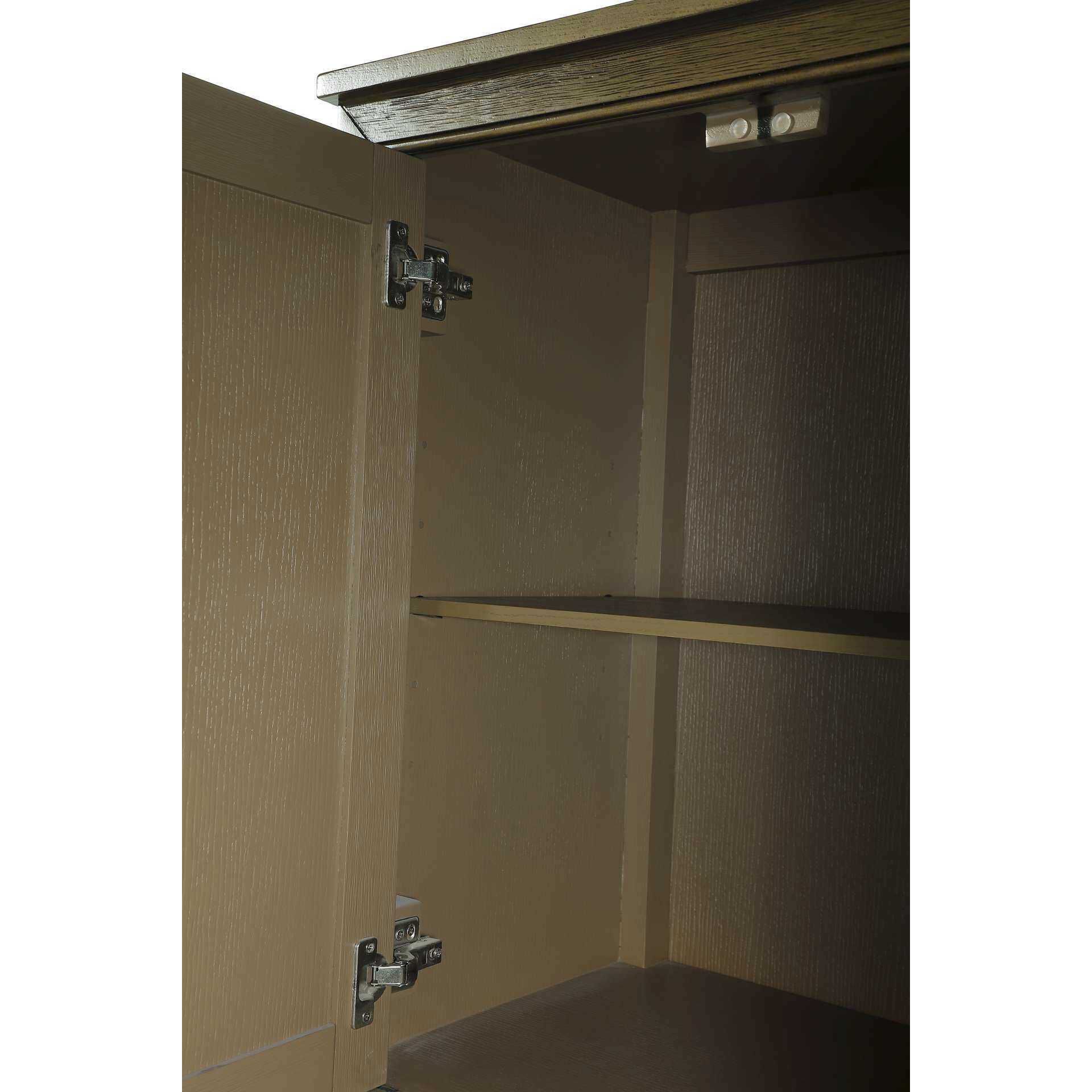 Alina Hazel Oak Bathroom Storage Cabinet
