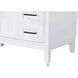Virginia 84 X 35 inch White Bathroom Vanity Cabinet