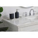 Lexington 48 X 21.5 X 35 inch Antique White Vanity Sink Set