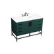 Eugene 48 X 22 X 34 inch Green Vanity Sink Set