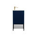 Eugene 19 X 18 X 33.5 inch Blue Vanity Sink Set