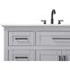 Remington 84 X 35 inch Grey Bathroom Vanity Cabinet