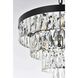 Josephine 10 Light 20 inch Black Chandelier Ceiling Light