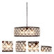Madison 8 Light 32 inch Matte Black Pendant Ceiling Light, Urban Classic