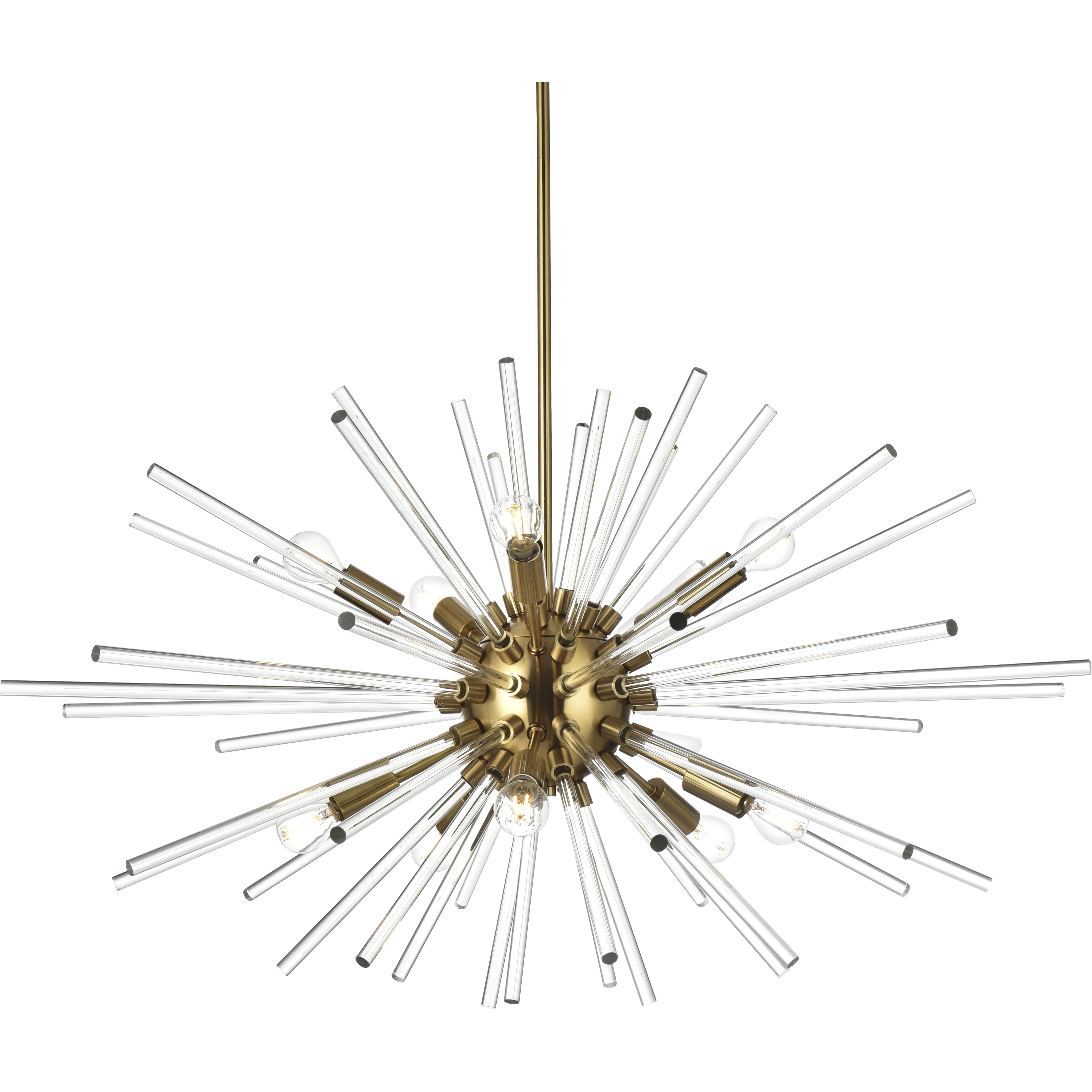 Sienna 10 Light 36 inch Gold Pendant Ceiling Light