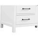 Nathan 60 X 34 inch White Bathroom Vanity Cabinet
