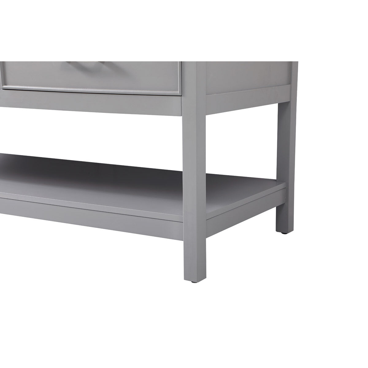 Sinclaire 60 X 22 X 34 inch Gray Vanity Sink Set