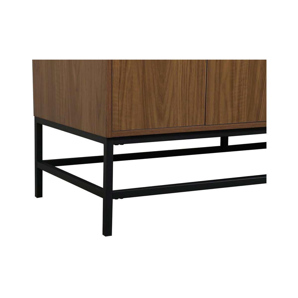 Eugene 60 X 22 X 34 inch Walnut Brown Vanity Sink Set