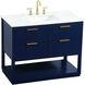 Larkin 42 X 22 X 34 inch Blue Vanity Sink Set