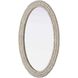 Marlowe 42 X 27 inch Linen White Mirror