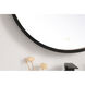 Pier 24 X 24 inch Black LED Mirror