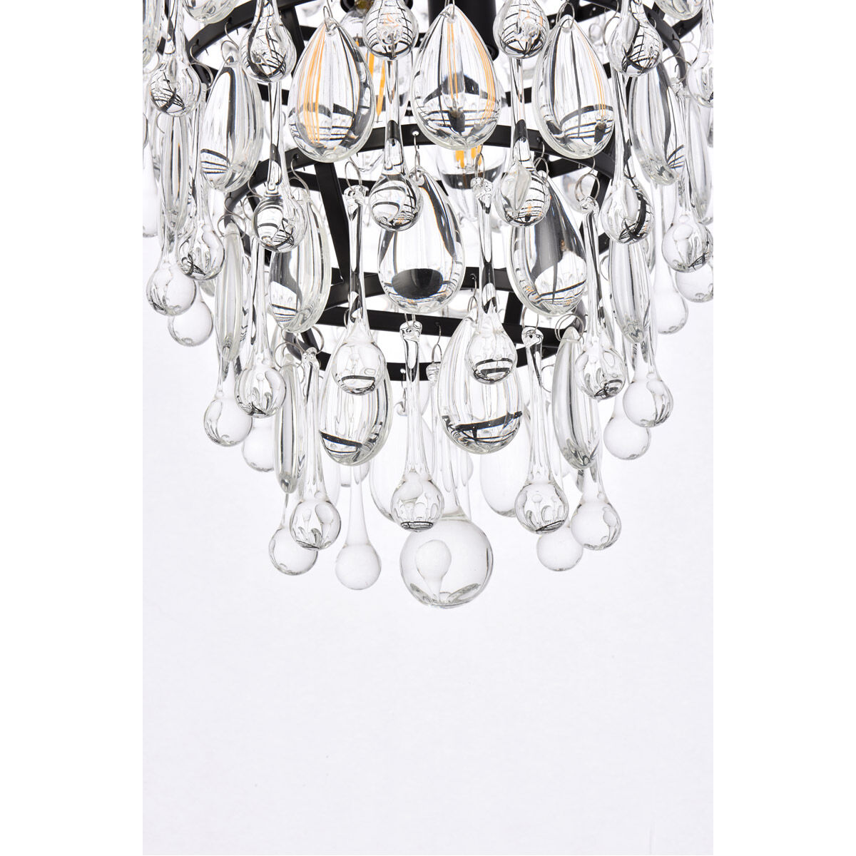 Nordic 5 Light 18 inch Black Pendant Ceiling Light