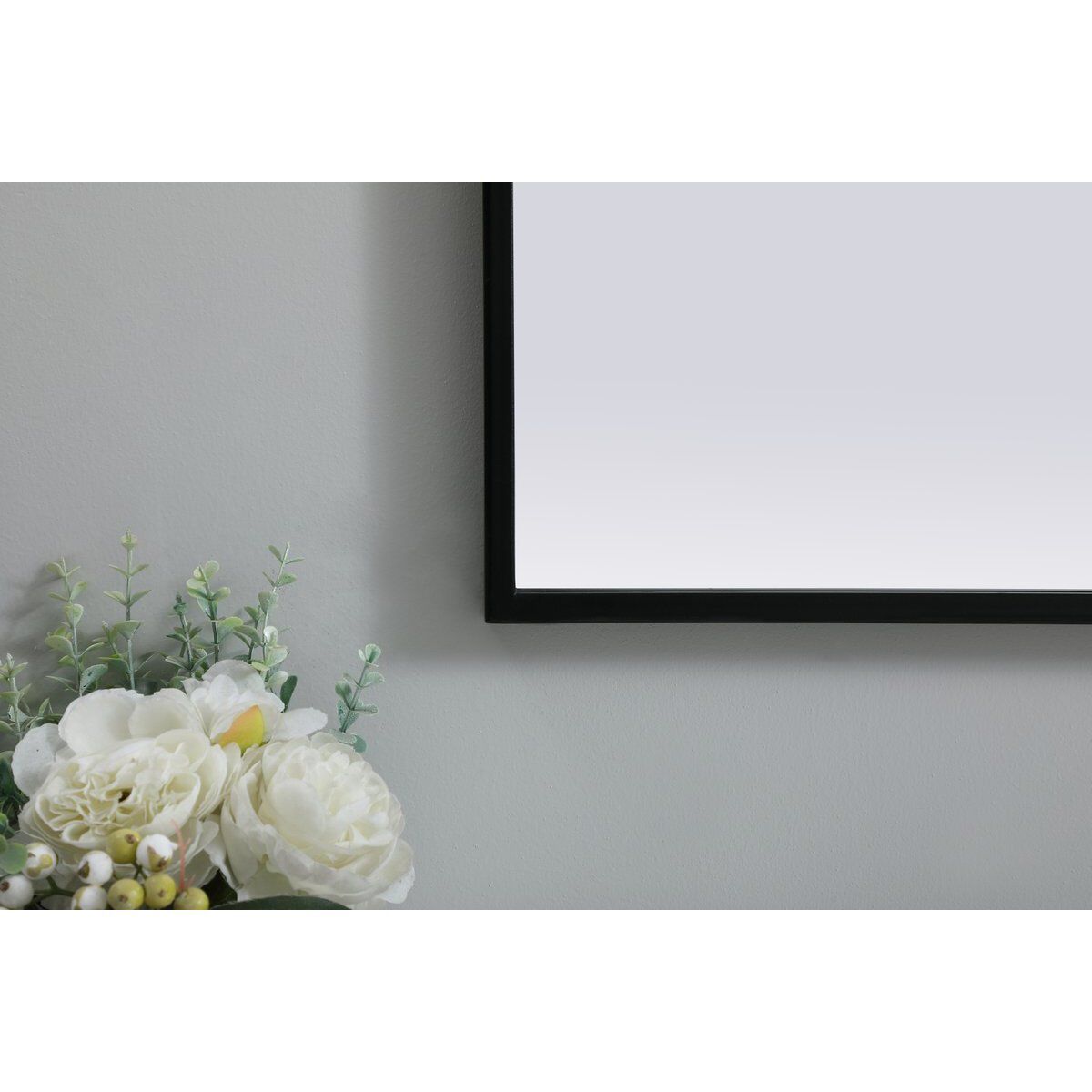 Ayra 36 X 22 inch Black Mirror