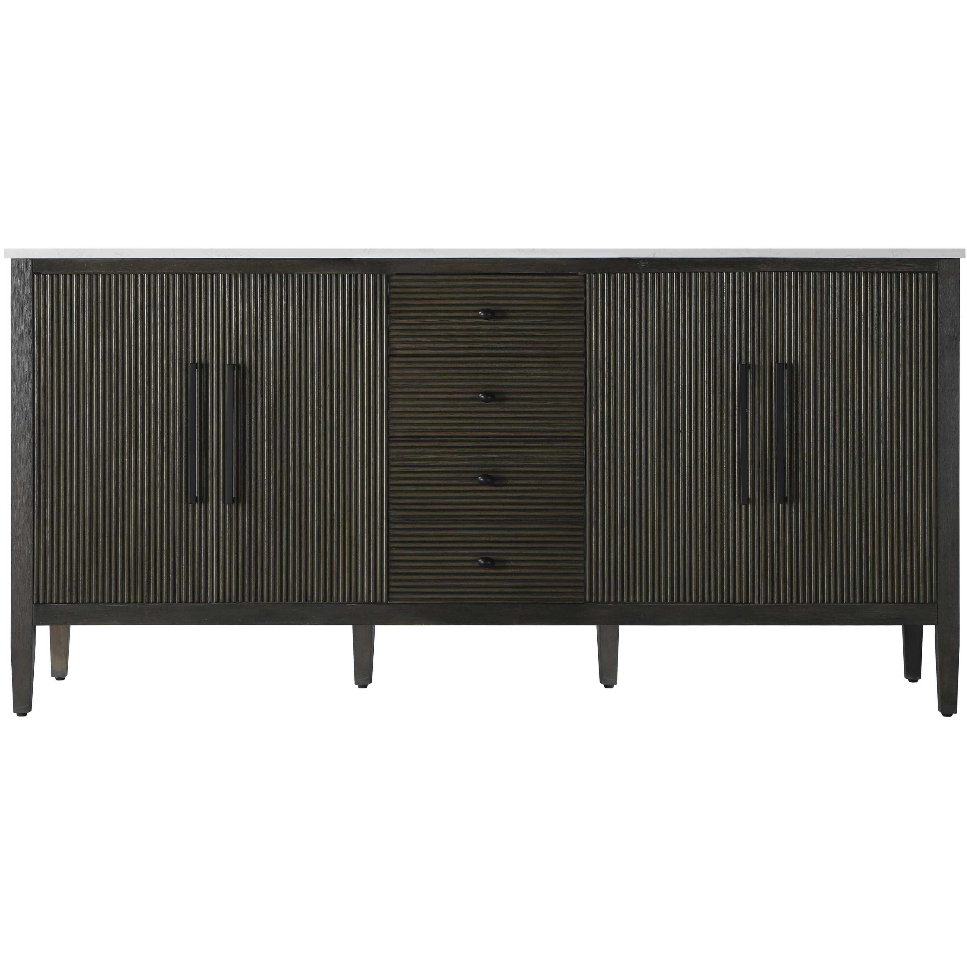 Blakely 72 X 34 inch Chocolate Oak Bathroom Vanity Cabinet