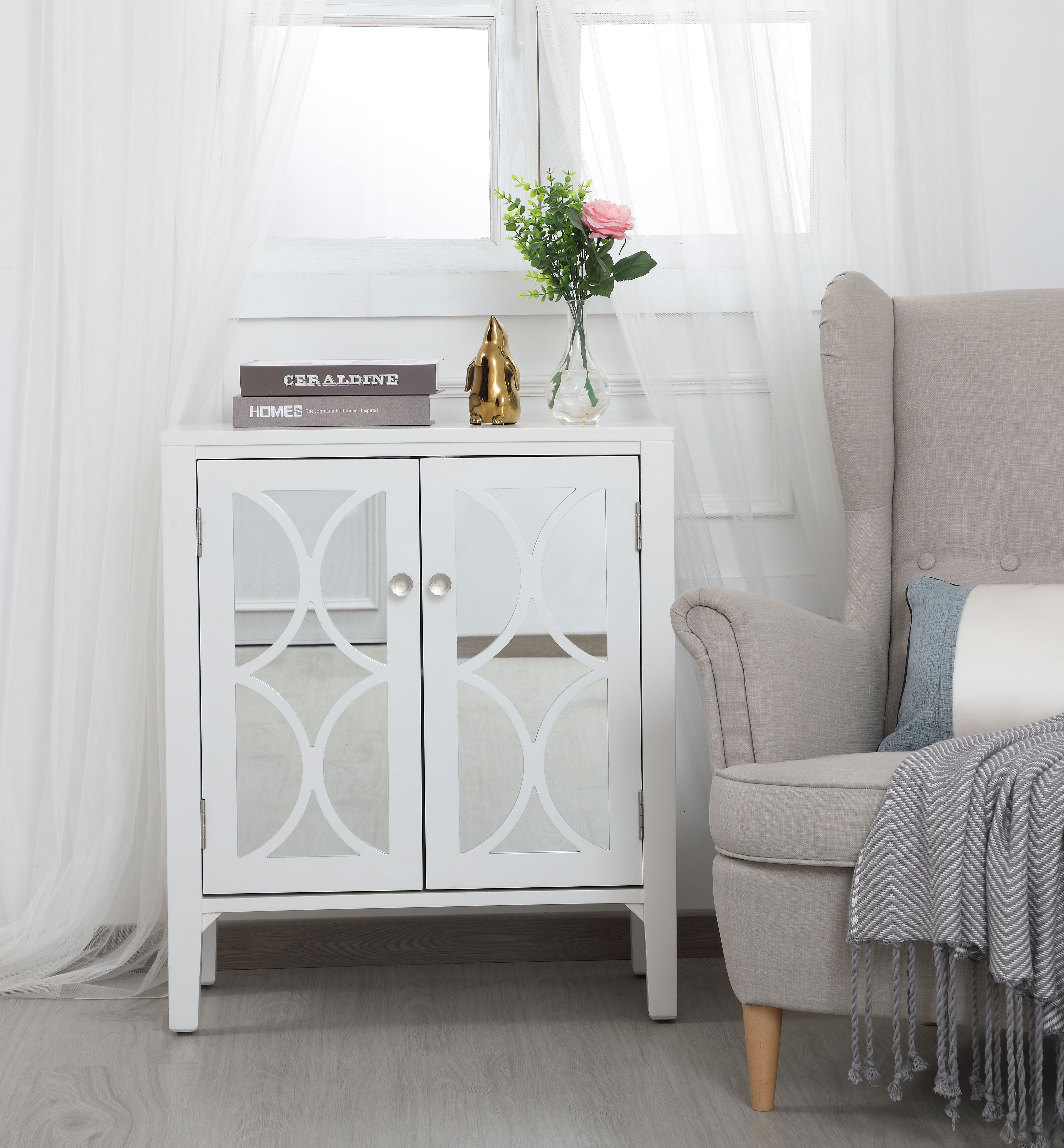 Modern White Cabinet