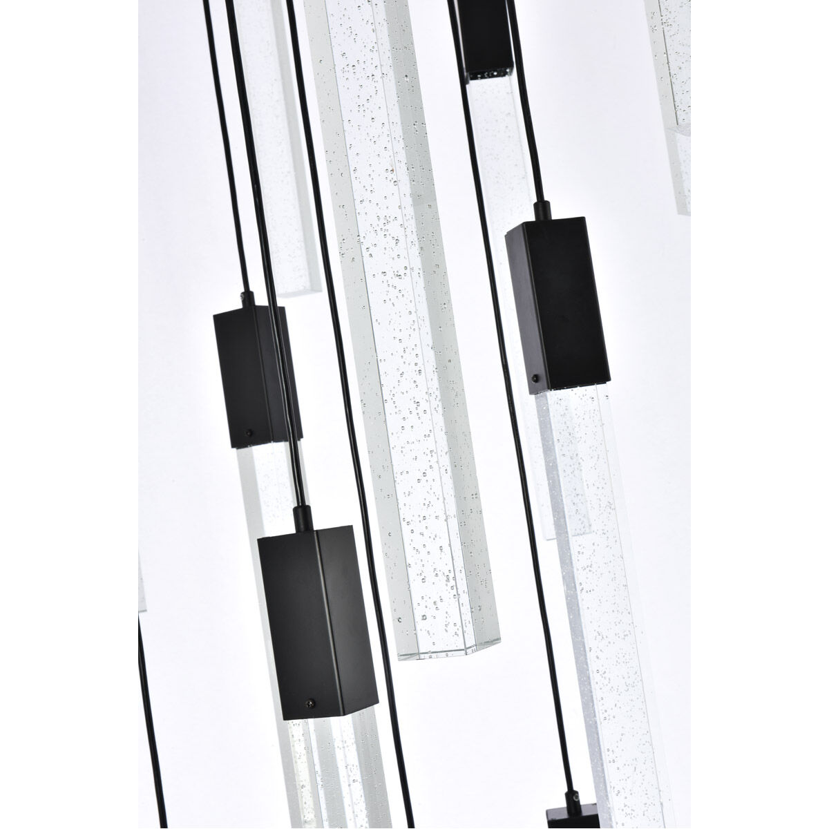 Weston 36 Light 42 inch Black Pendant Ceiling Light