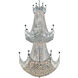 Corona 36 Light 36 inch Chrome Foyer Ceiling Light in Royal Cut