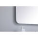 Evermore 36 X 27 inch Silver Mirror