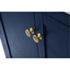Franklin 42 X 22 X 35 inch Blue Bathroom Vanity Cabinet