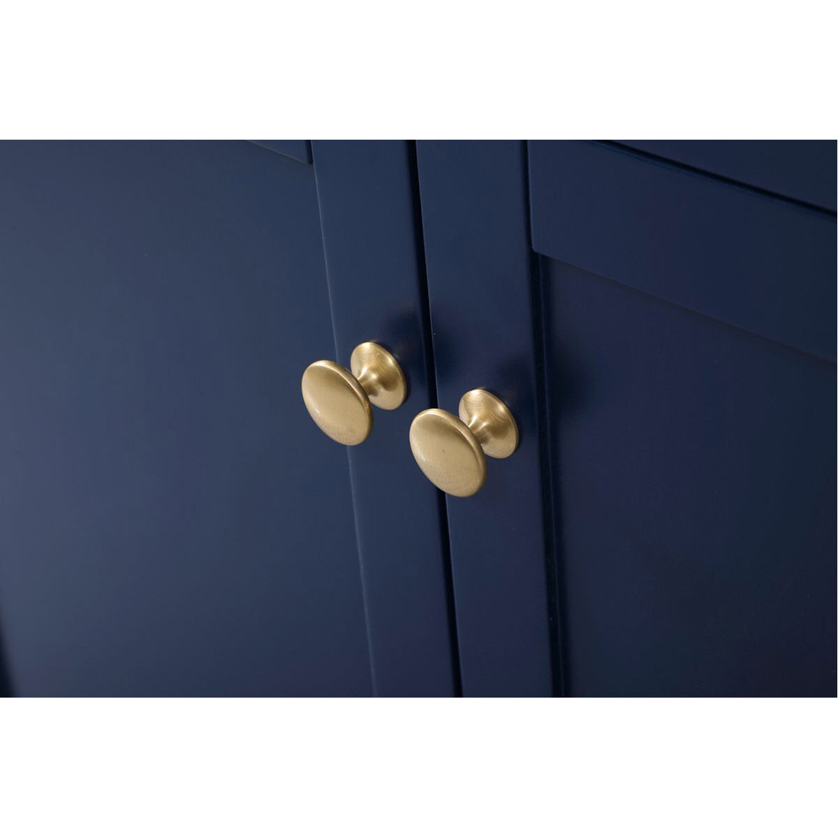 Franklin 72 X 22 X 35 inch Blue Bathroom Vanity Cabinet